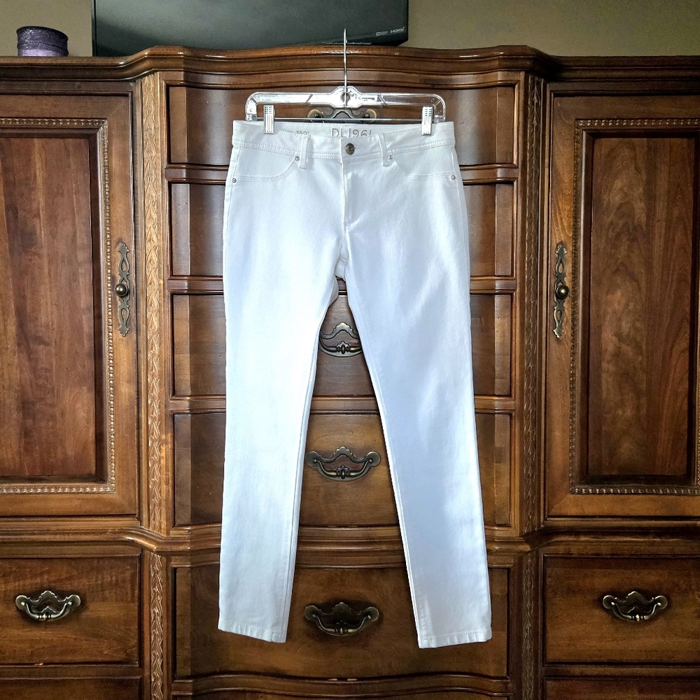 DL1961 Emma Leggings, White. Size 29